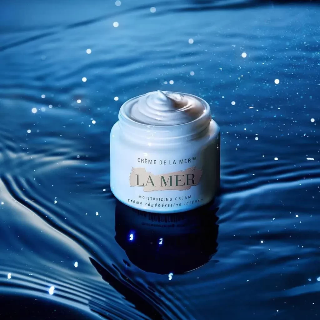 LA MER white moisturizing cream water
