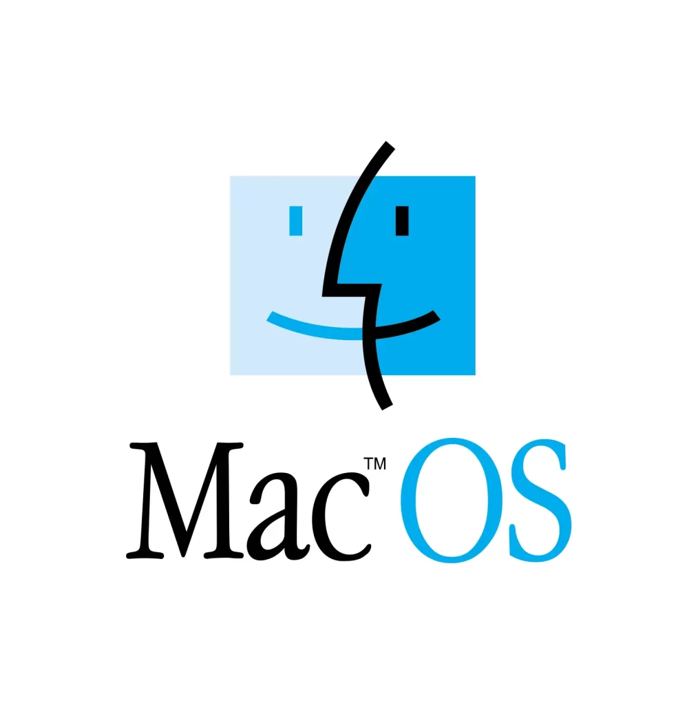 Mac OS vector logo