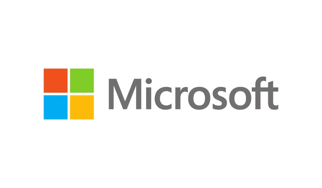 Microsoft vector logo