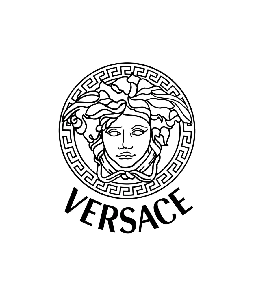 Versace medusa vector logo