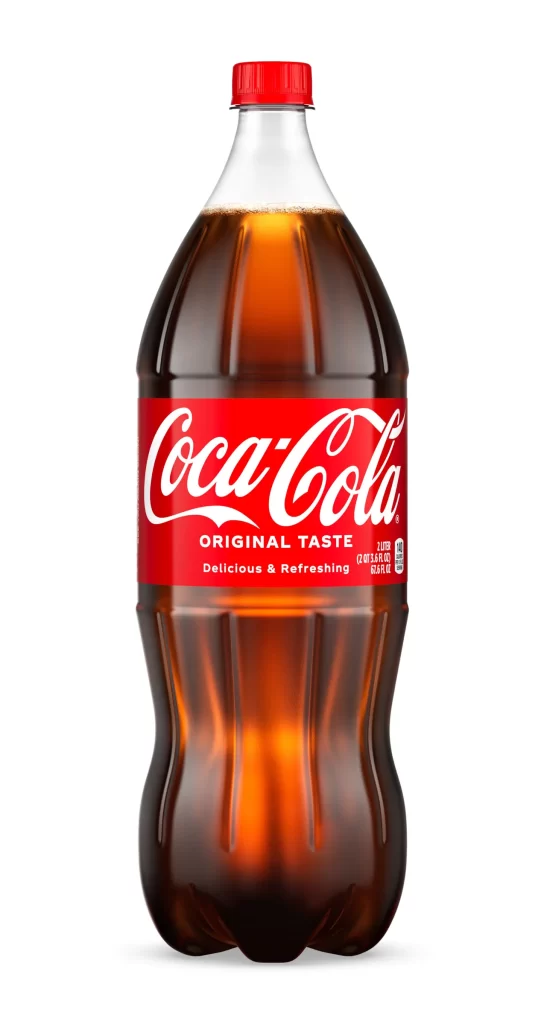 coca cola bottle original taste front