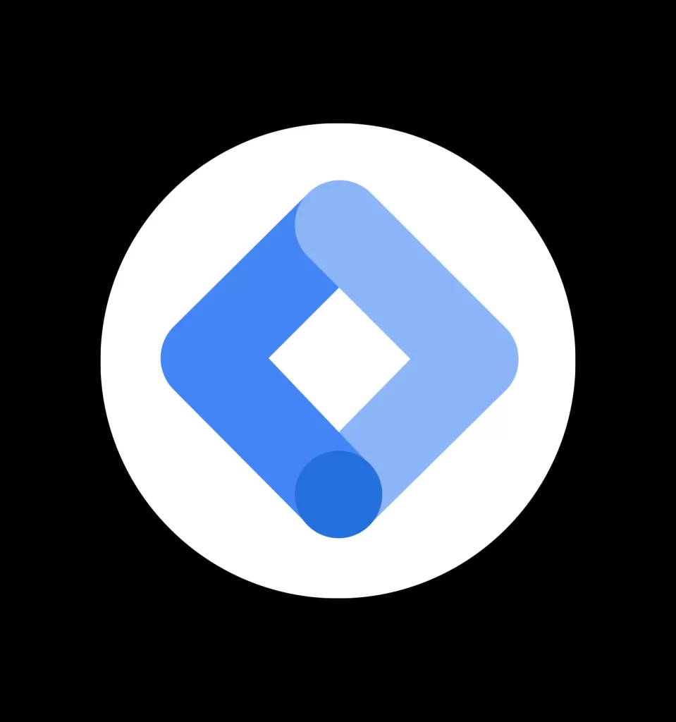 google tag manager icone vector icon