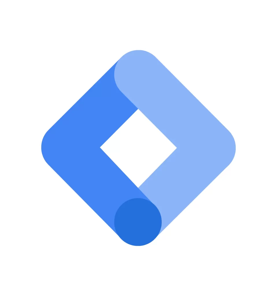 google tag manager logo svg vector