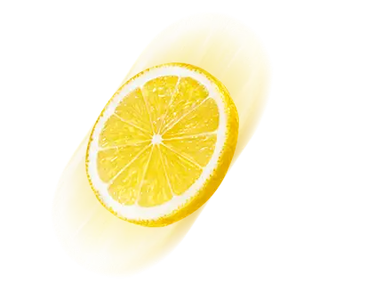 lemon fresh sliced