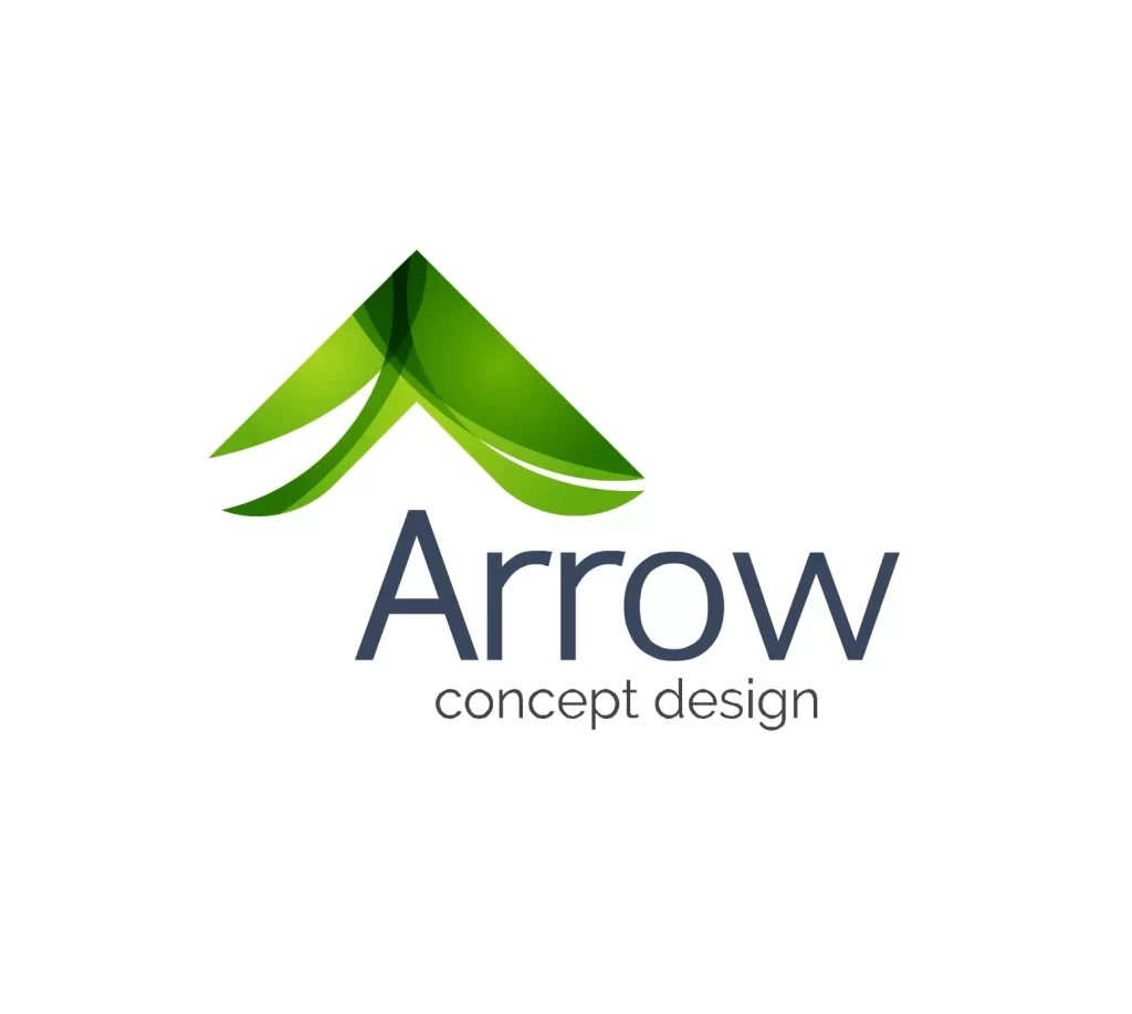 logo vector arrow icon eps