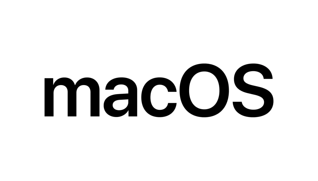 macOS vector logo