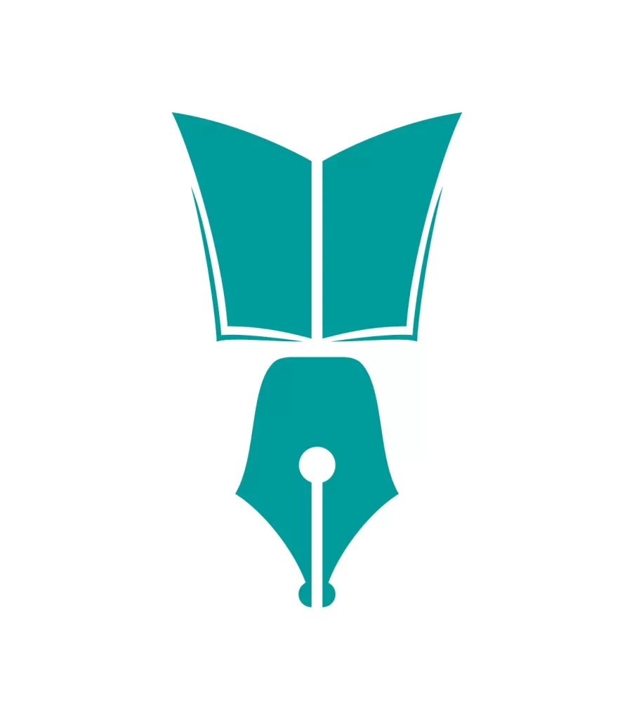 pen book icon logo vector school