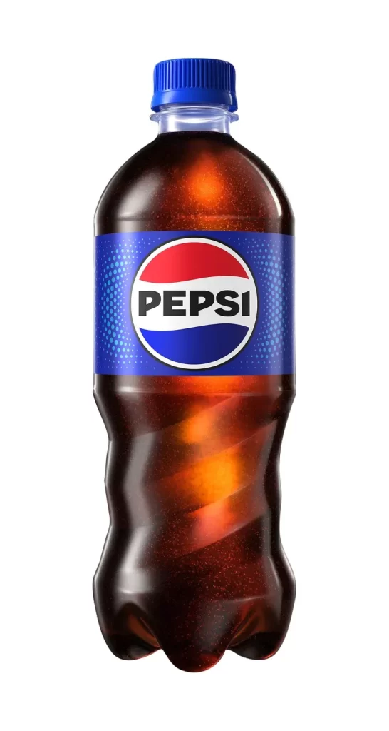 pepsi cola bottle original taste front