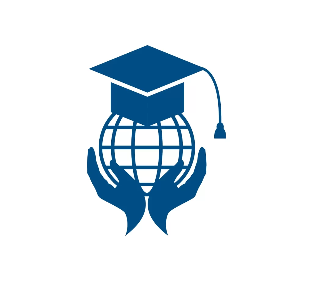 school education university college international study vector logo icon