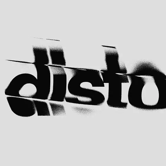typography disto