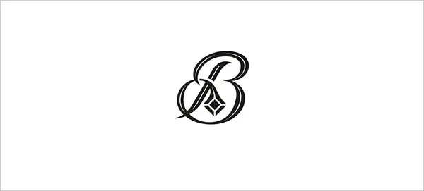 typography letter B