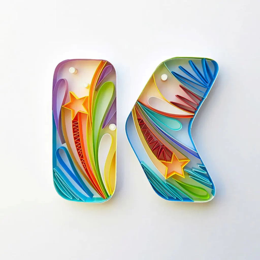 typography letter K