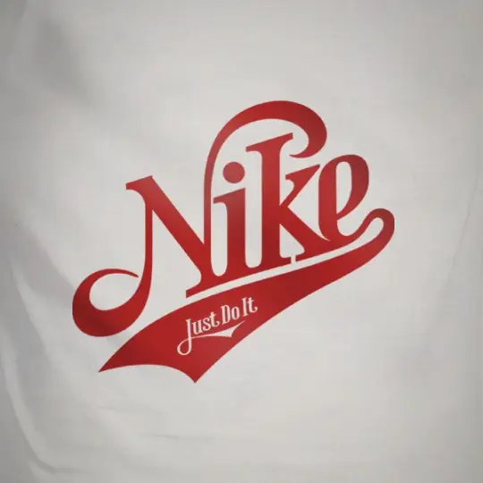 typography nike
