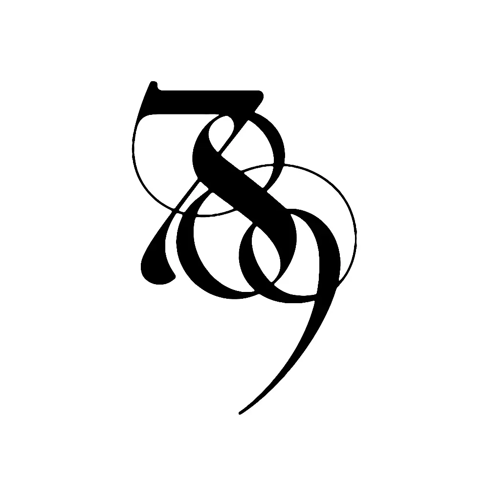 typography number 789