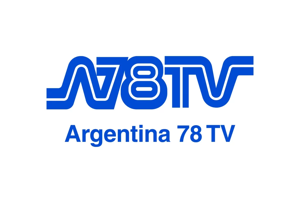 A78TV Argentina 78 TV Televisora television vector logo