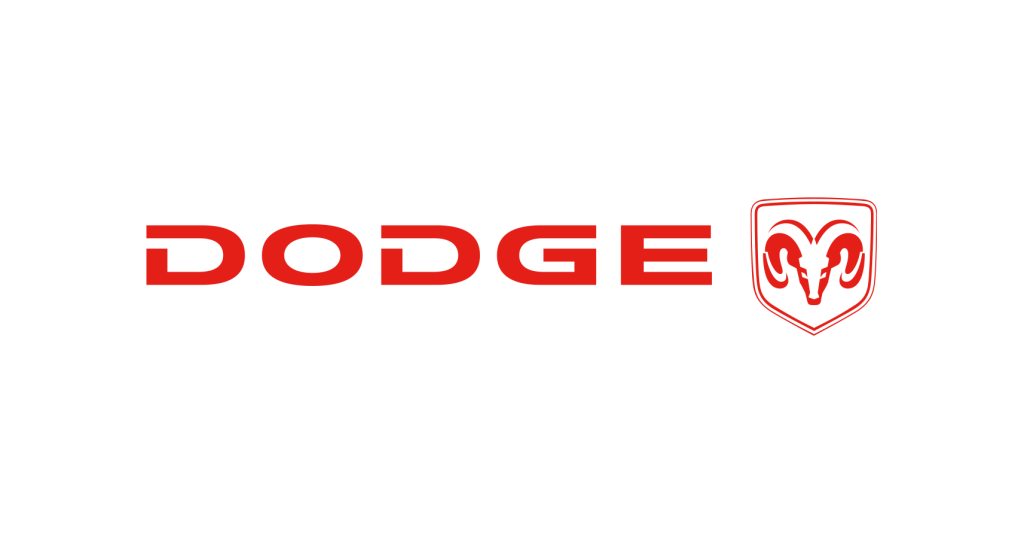 Dodge flat vector logo