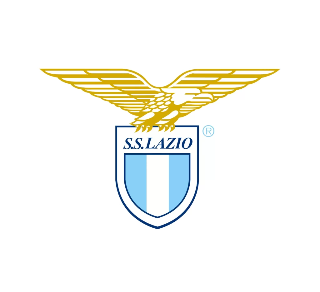 Italian Serie A vector logo soccer club Società Sportiva Lazio