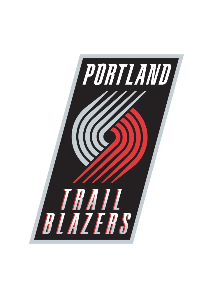 NBA vector logo Portland Trail Blazers POR