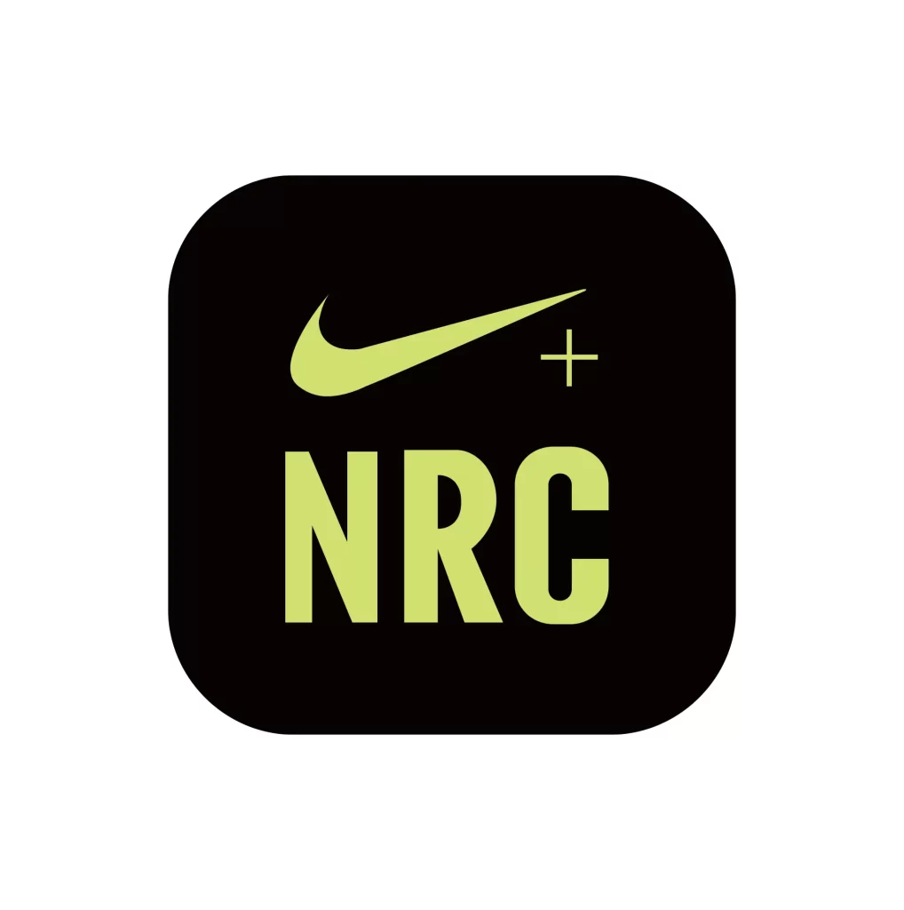 NIKE NRC Nike Run Club app vector icon logo