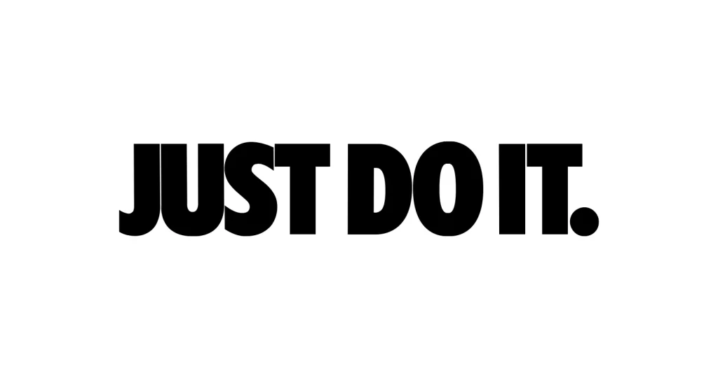 NIKE just do it vector logo