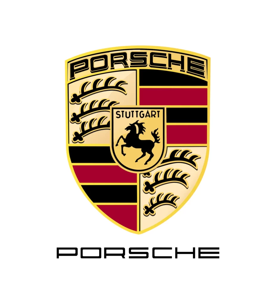 Porsche old vector logo
