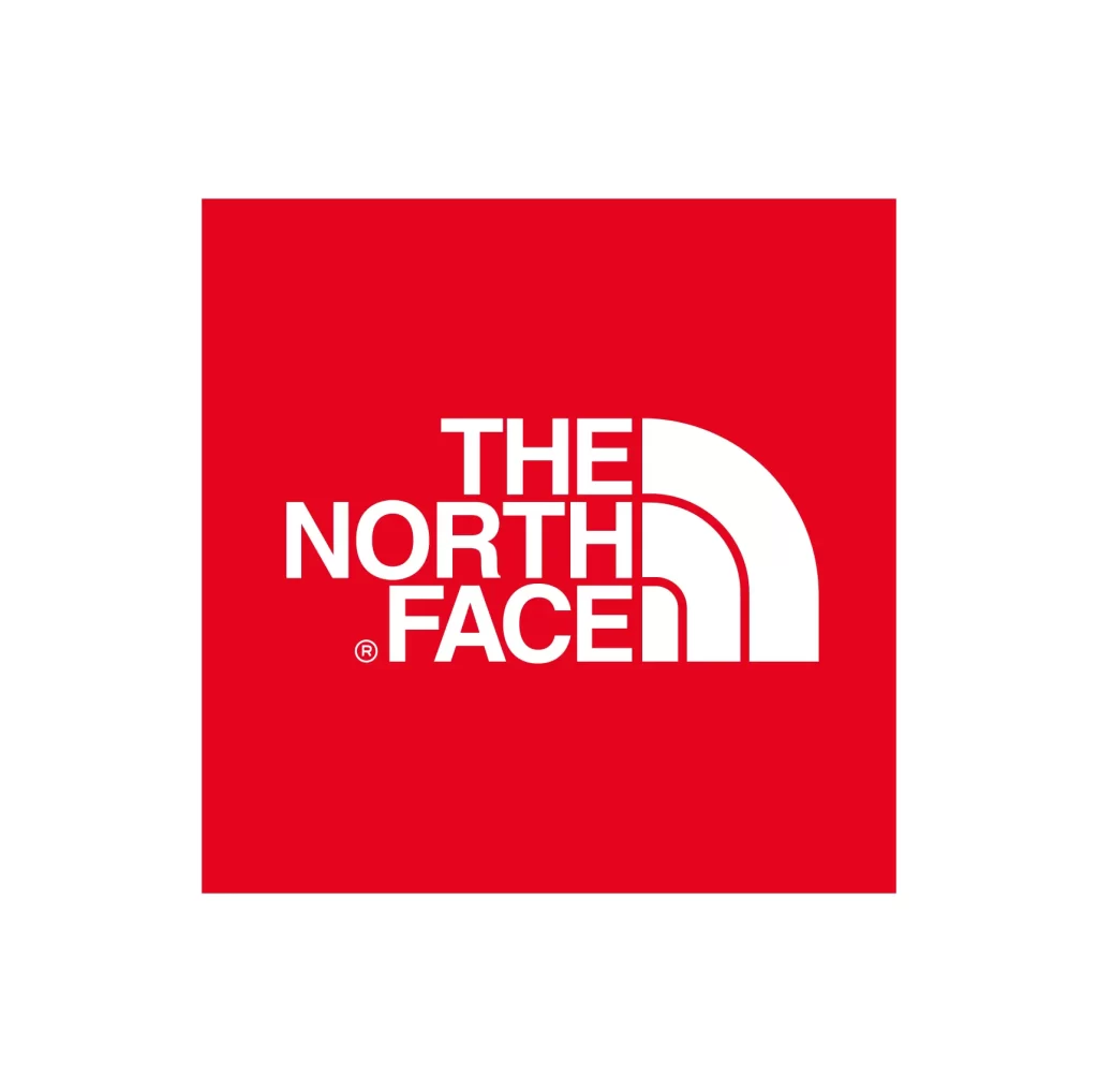 The North Face vector logo