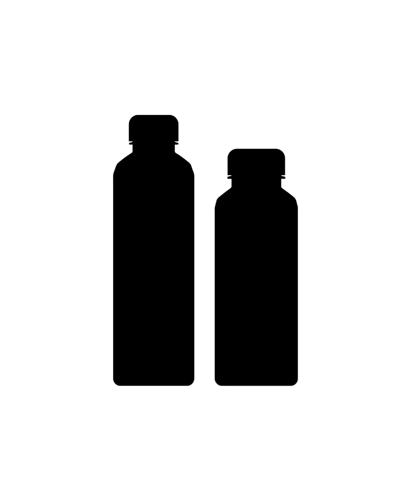 bottle vector outline