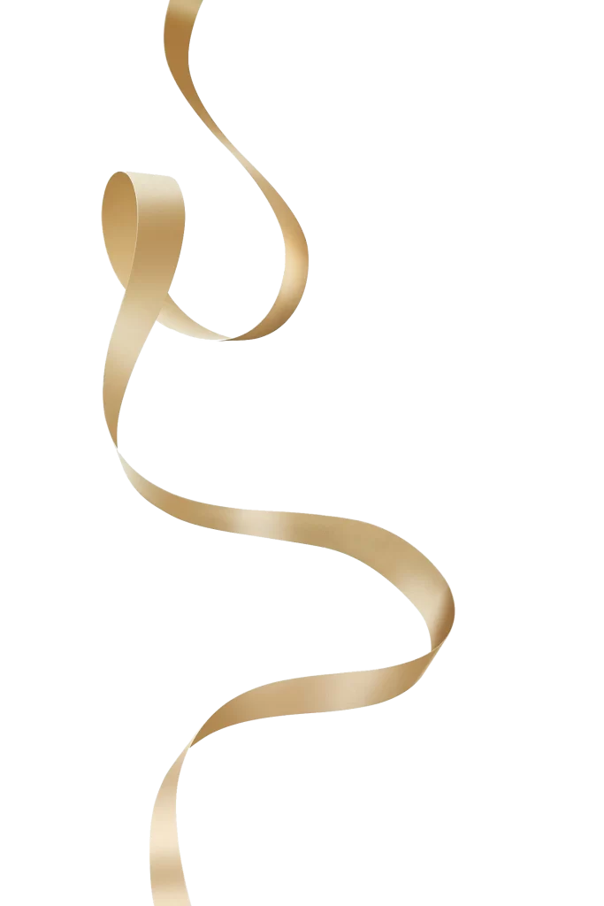 golden ribbon png