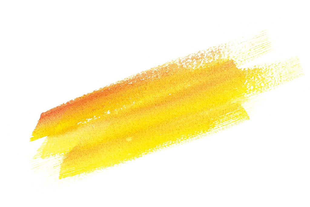 yellow brushwork brush stroke painting