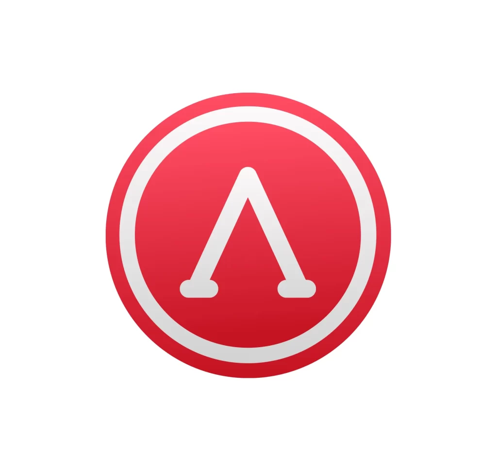 AD address icon vector