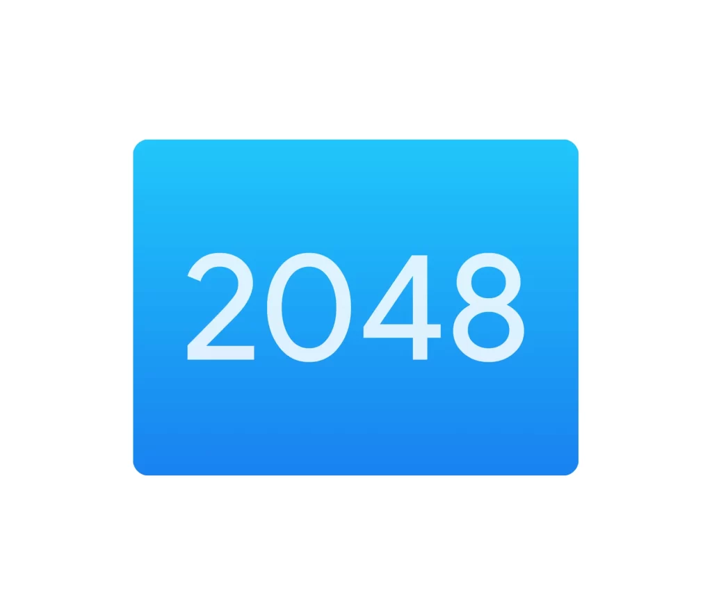 2048 icon logo vector
