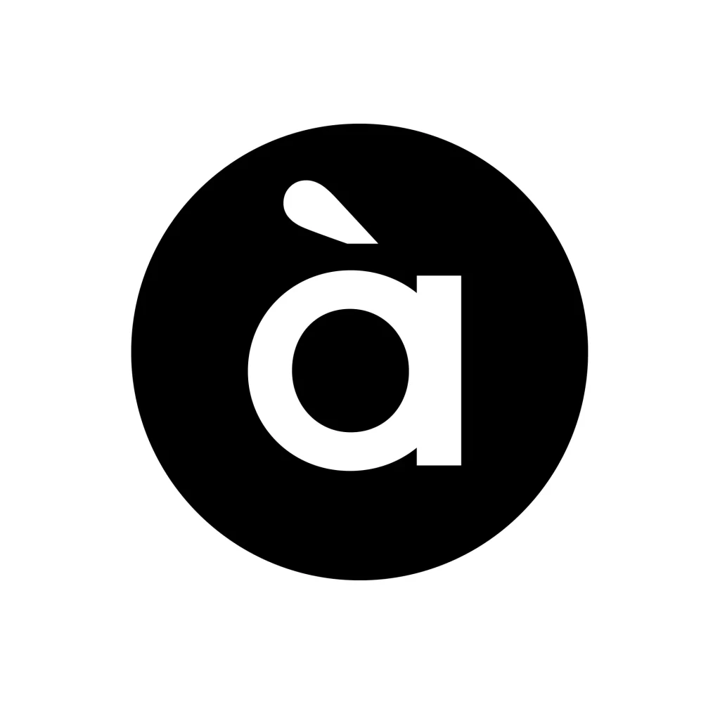 A À Punt vector logo icon