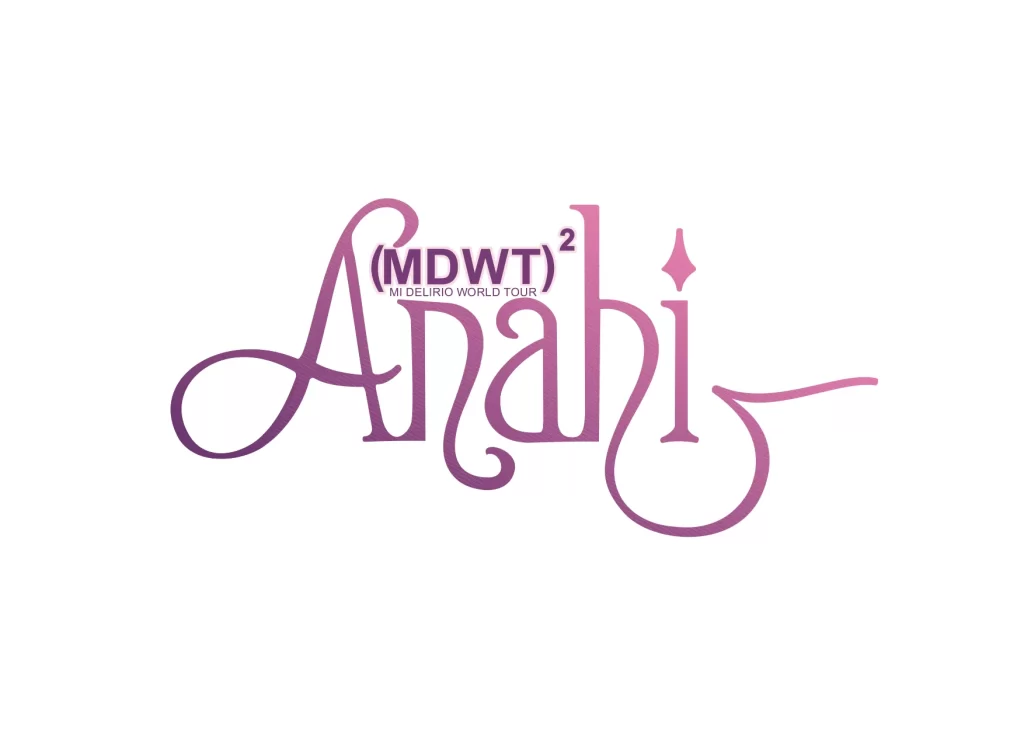 Anahi mi delirio world tour vector logo