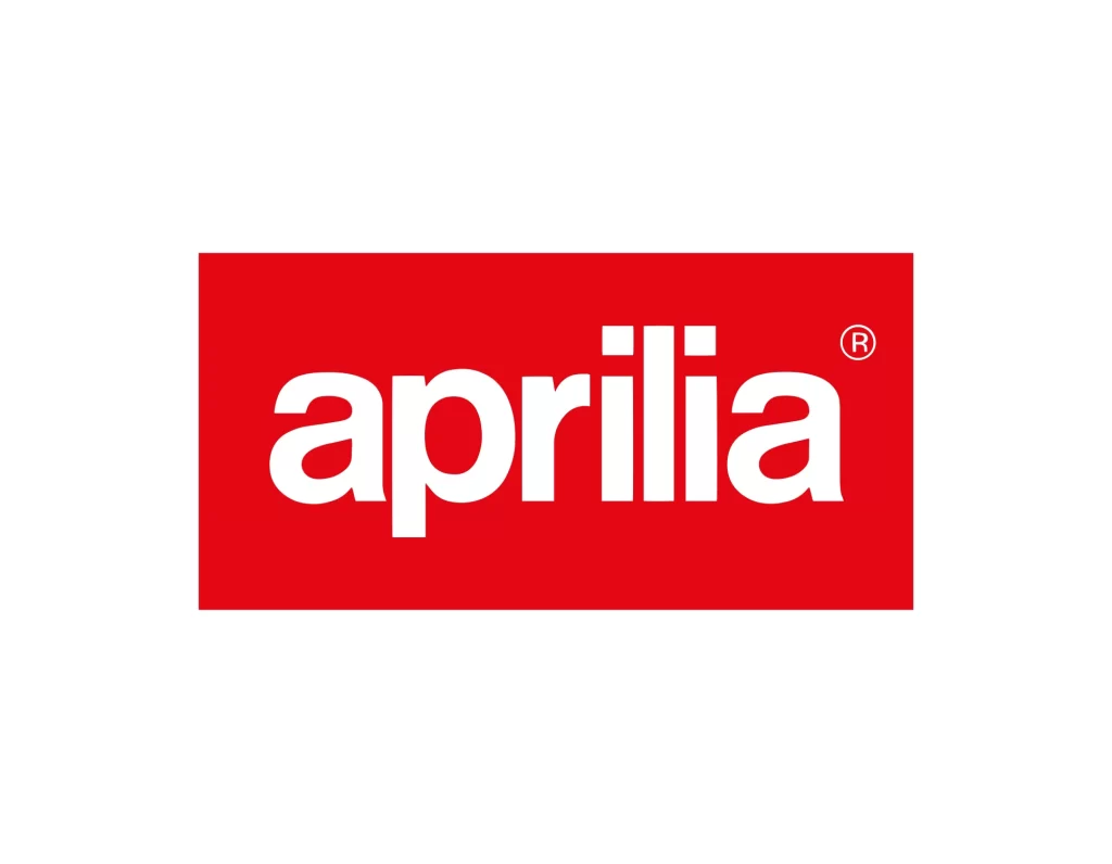 Aprilia red logo vector