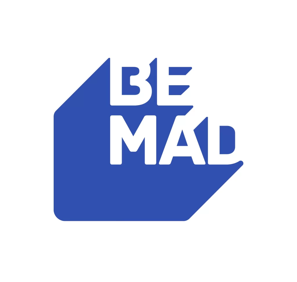 Be Mad TV vector logo