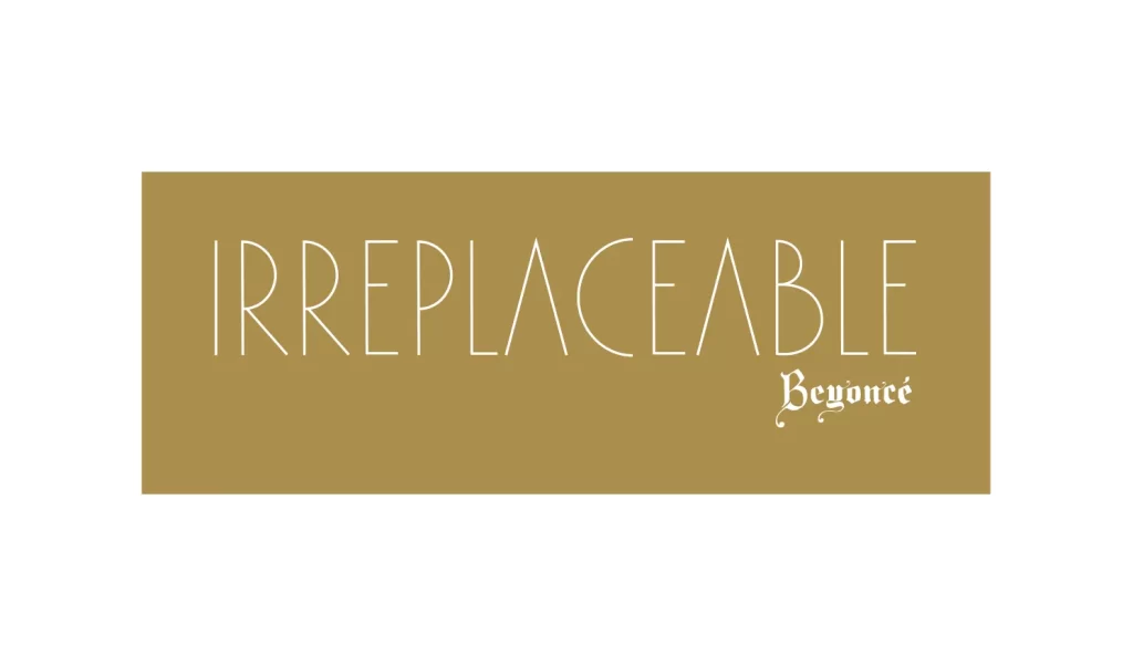 Beyonce Irreplaceable vector logo