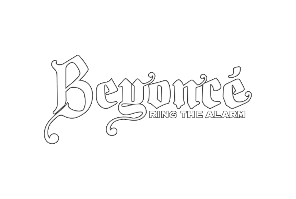 Beyonce Ring the Alarm vector logo
