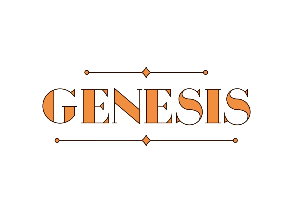 Genesis 1975 logo vector