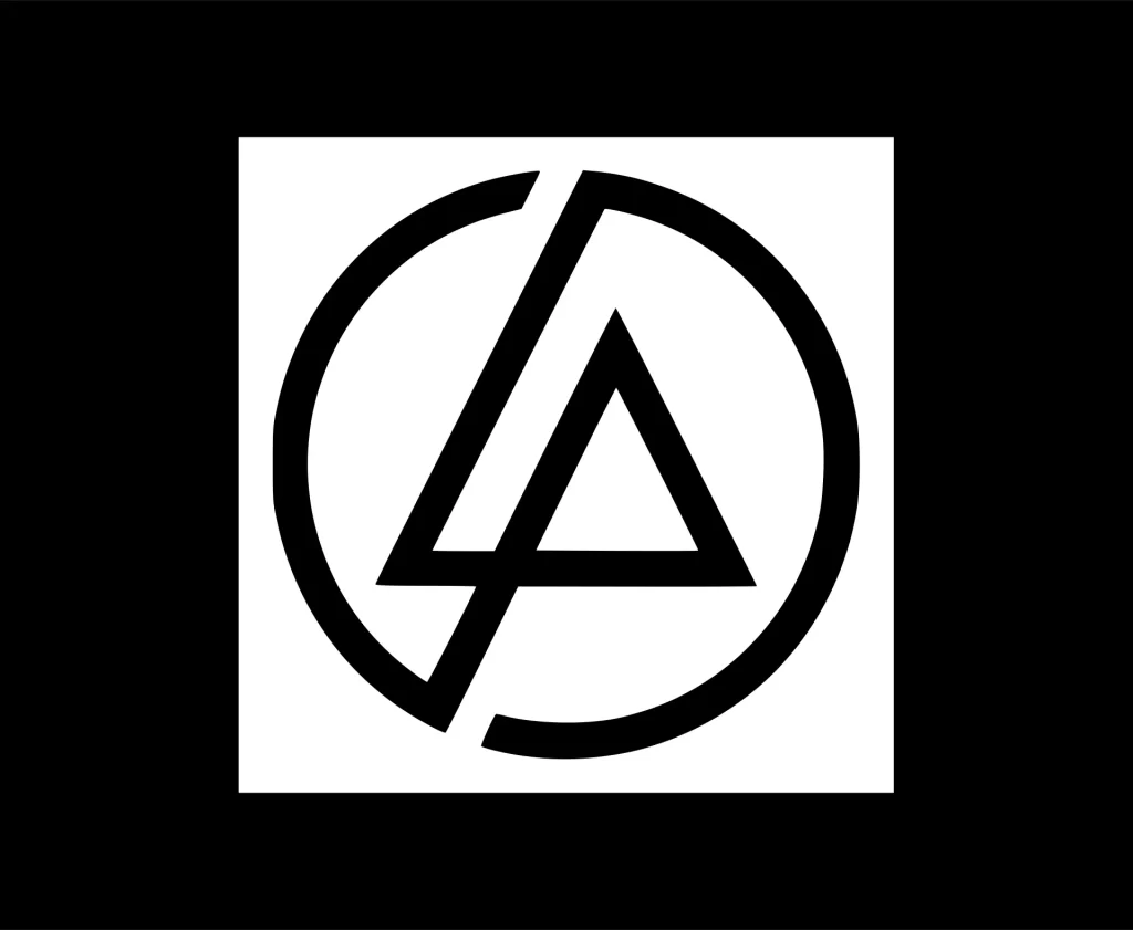Linkin Park LP vector Logo white