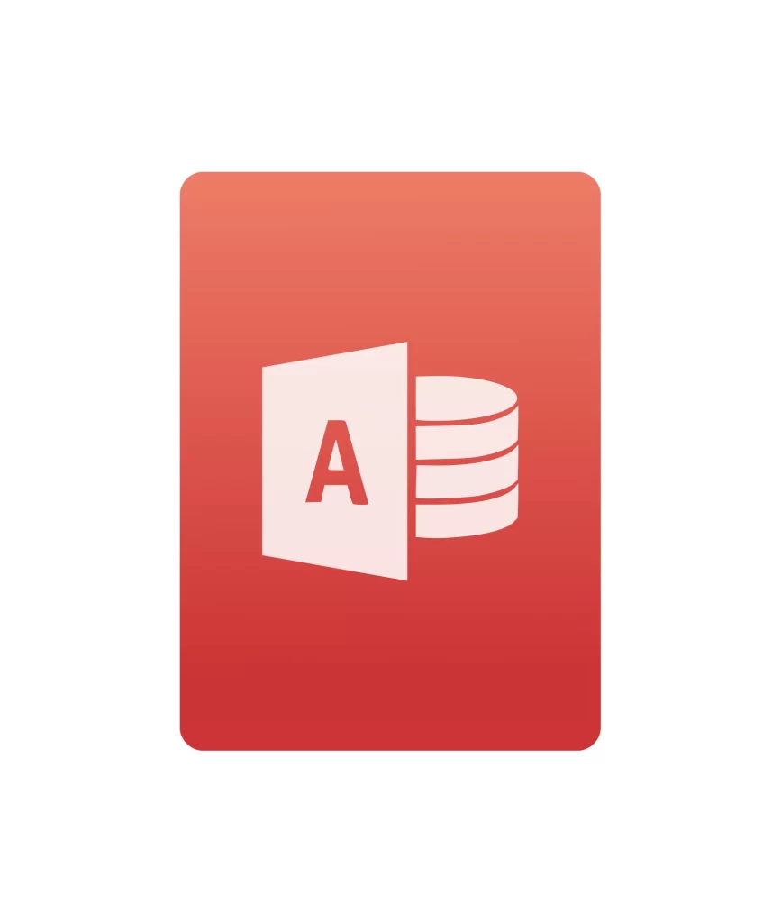 Microsoft office access vector logo icon