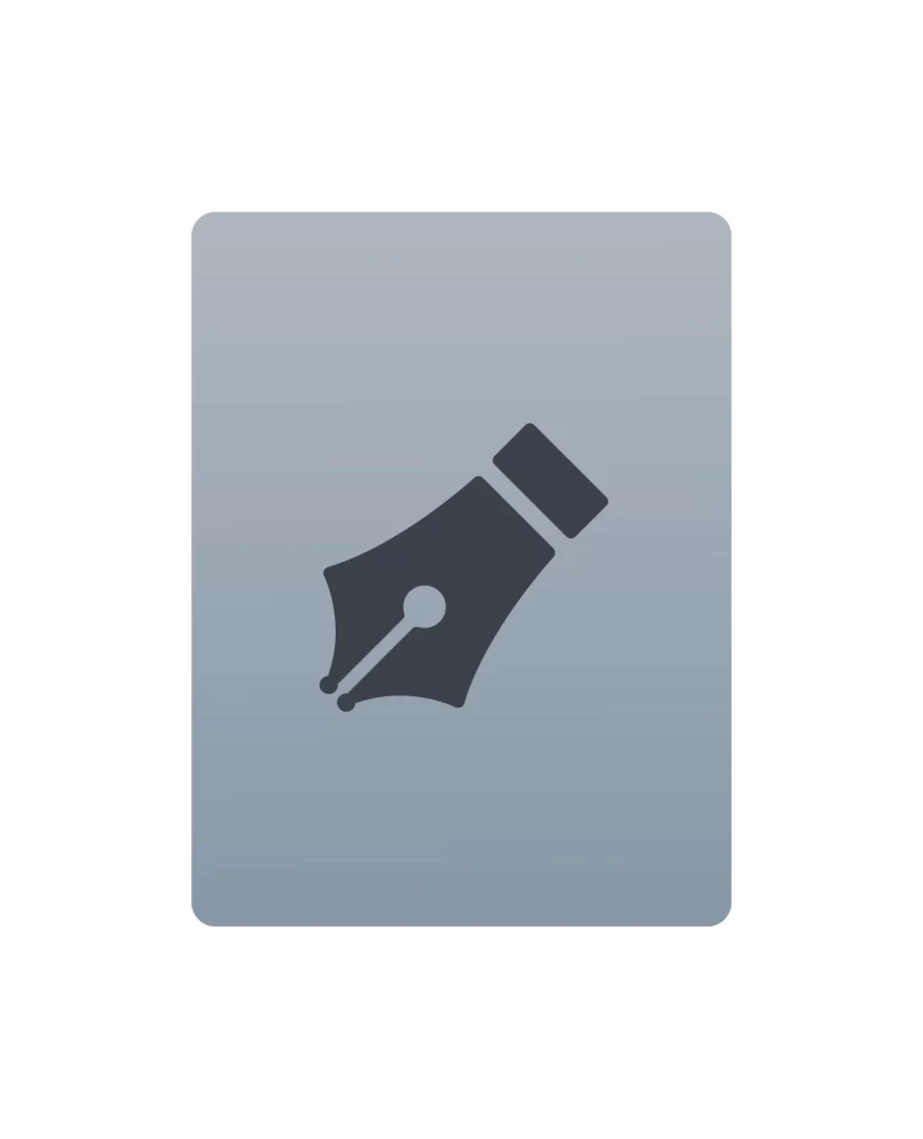 PGP application Pen vector logo icon
