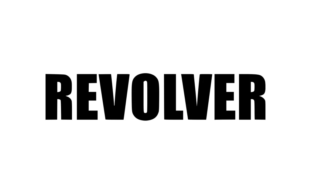 Revolver The Beatles album vector logo 1966