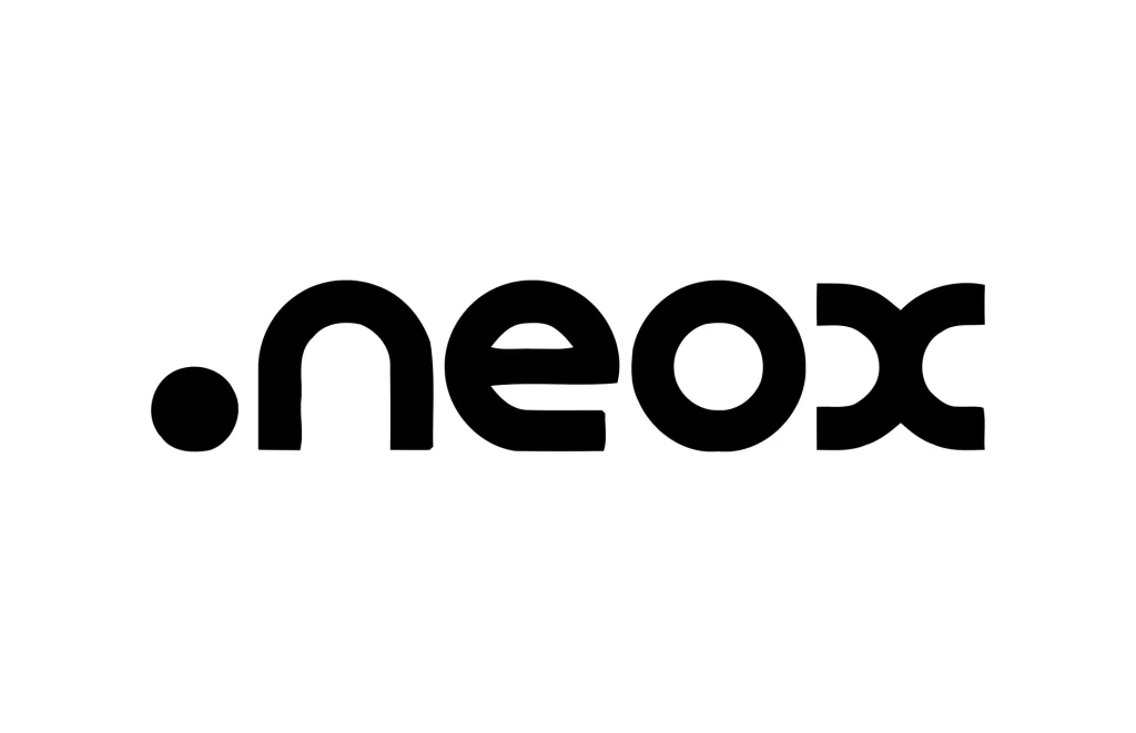 Spanish television Neox vector logo