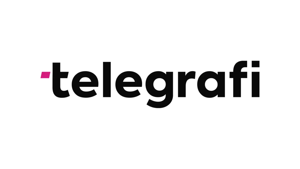 Telegrafi Logo vector