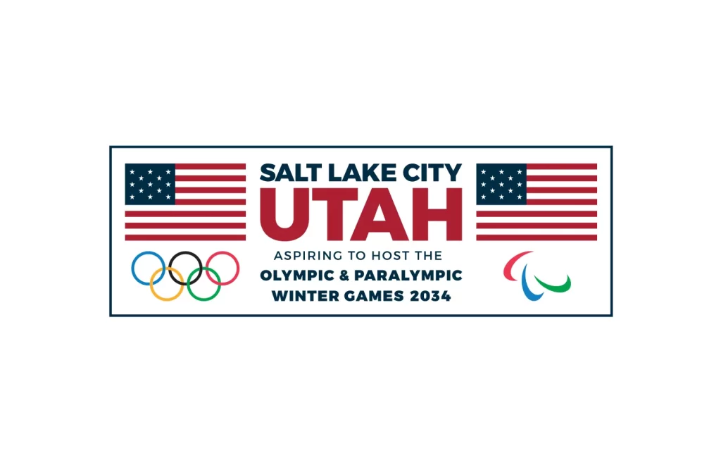 United States 2034 Winter Olympics bid vector logo