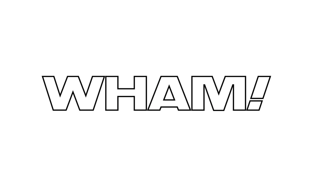Wham! logo vector