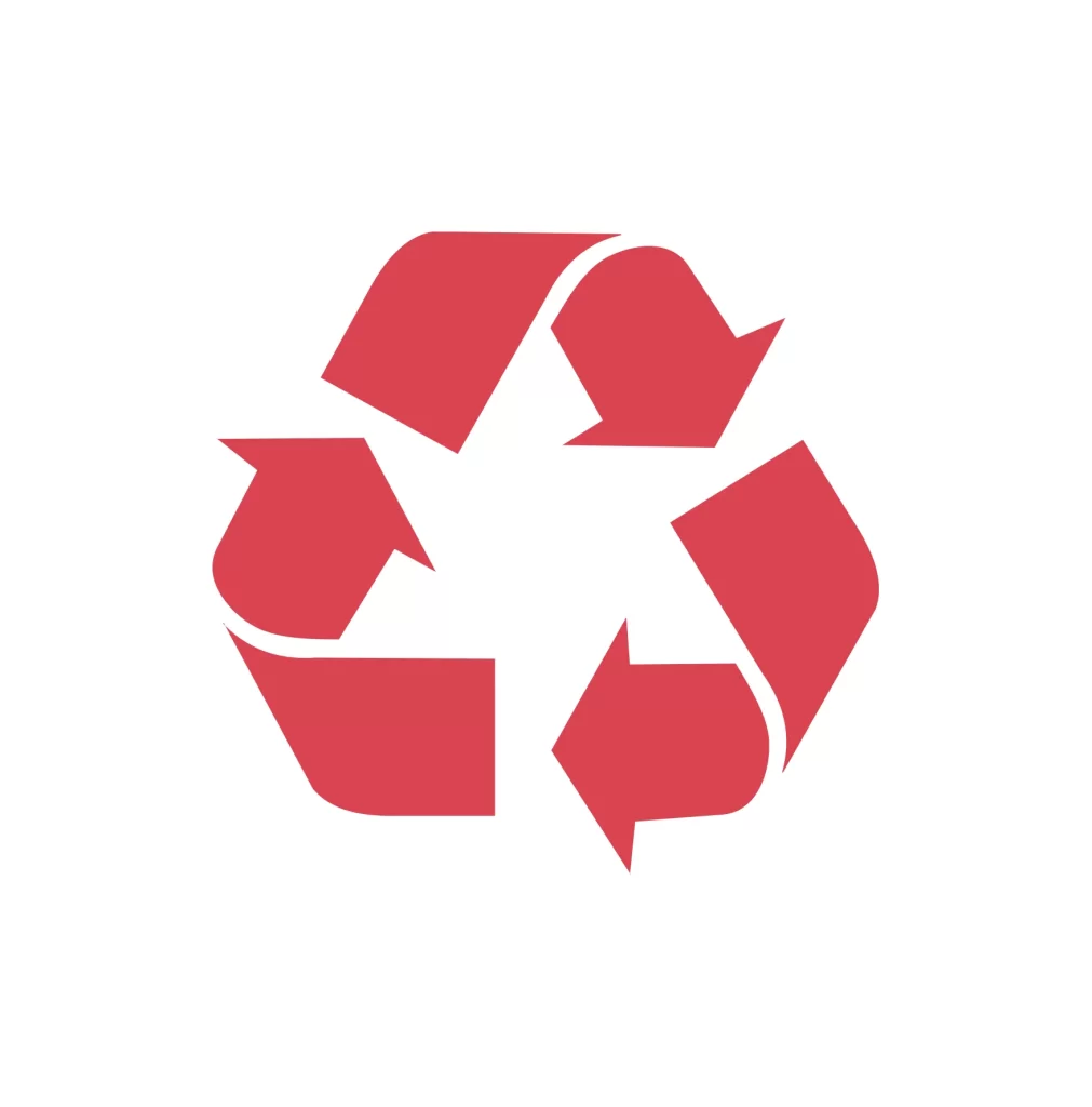 garbage collection trash recycling vector logo icon
