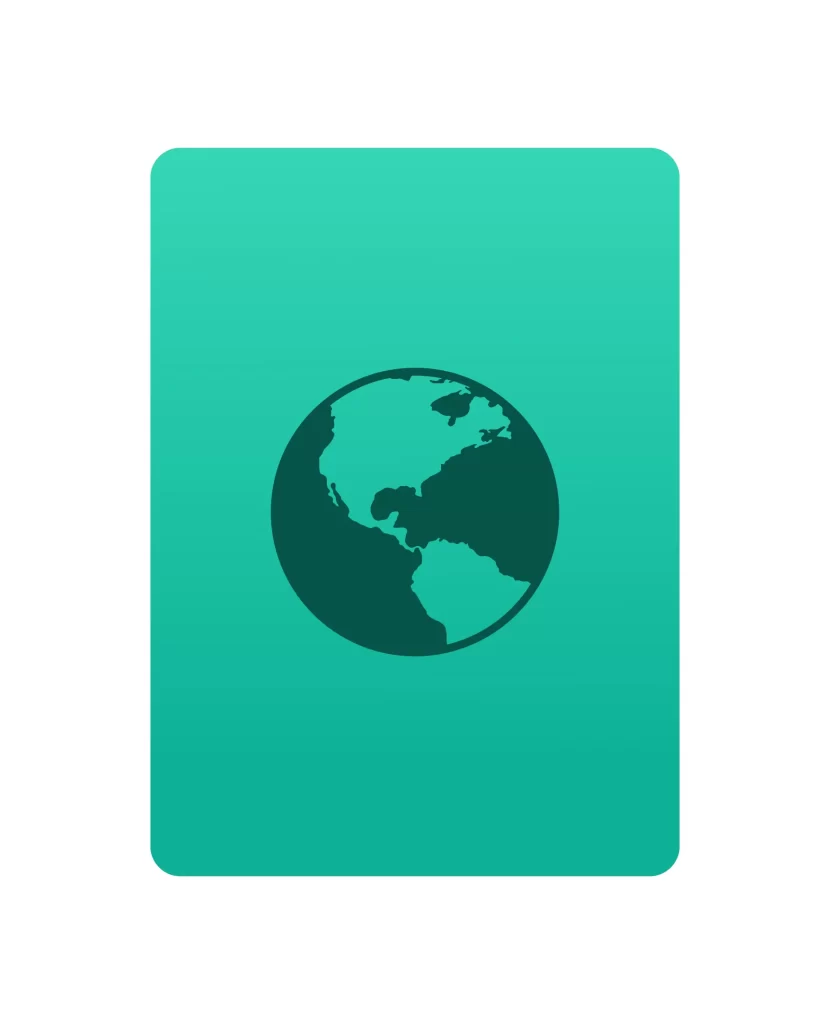 global earth vector logo icon