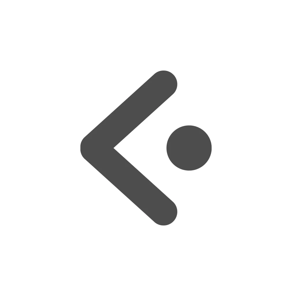 import left vector logo icon