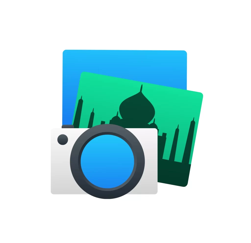 photo camera image vector logo icon
